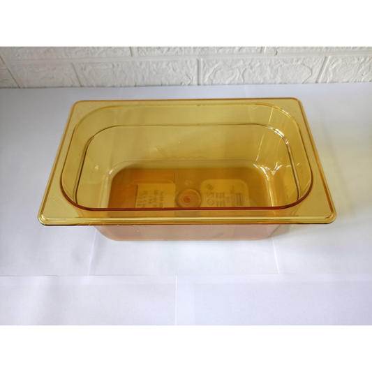 Rubbermaid 1/4x4inch Depth Amber RCP211P