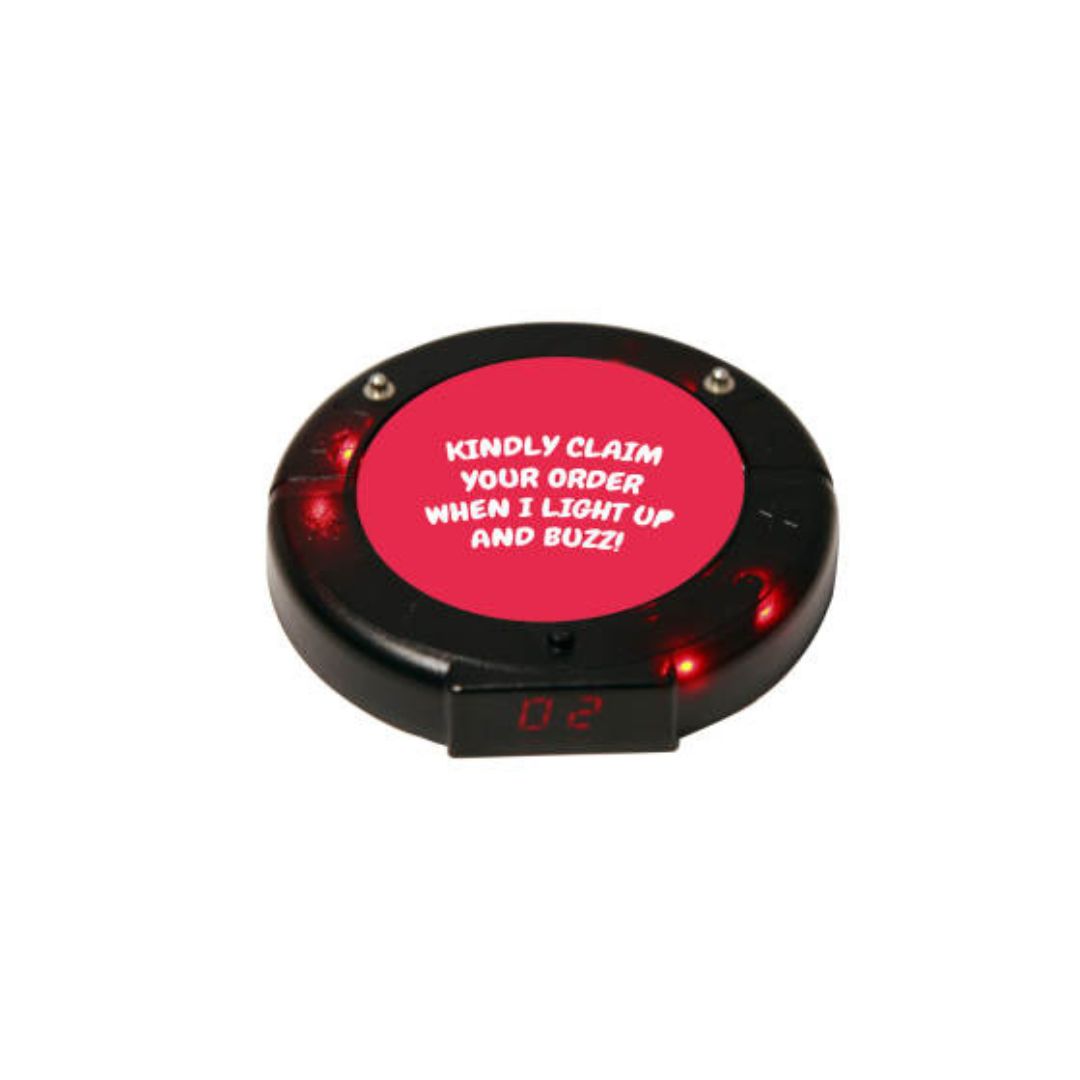 Coaster Paging System for Restaurant