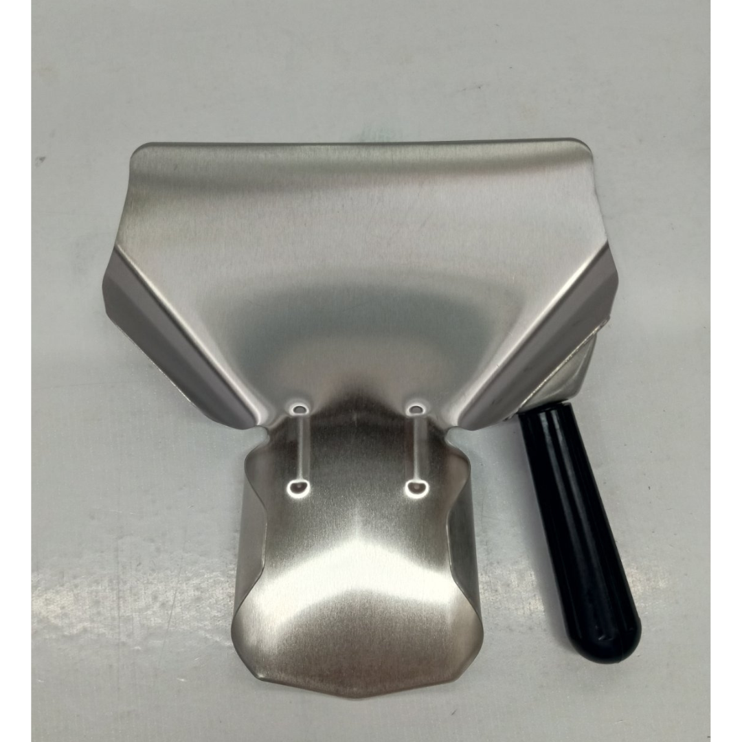 French Fry Scoop High-Grade Stainless Steel Black Handle