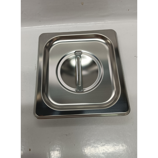 GN Food Pan Cover Closed High Grade Stainless Steel 1mm Thick, 3pcs