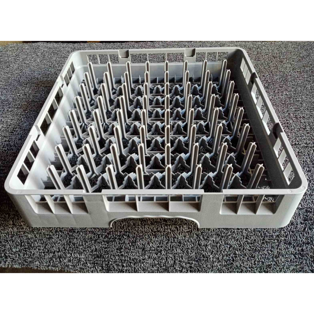 Dishwashing Machine Plate Rack 64 Pins Infineat Gray Box Design