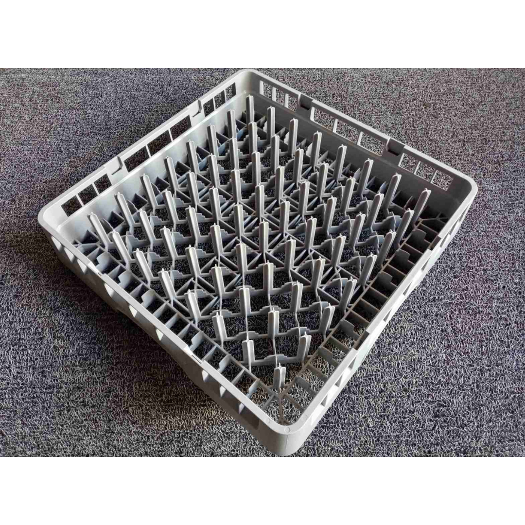 Dishwashing Machine Plate Rack 64 Pins Infineat Gray Box Design