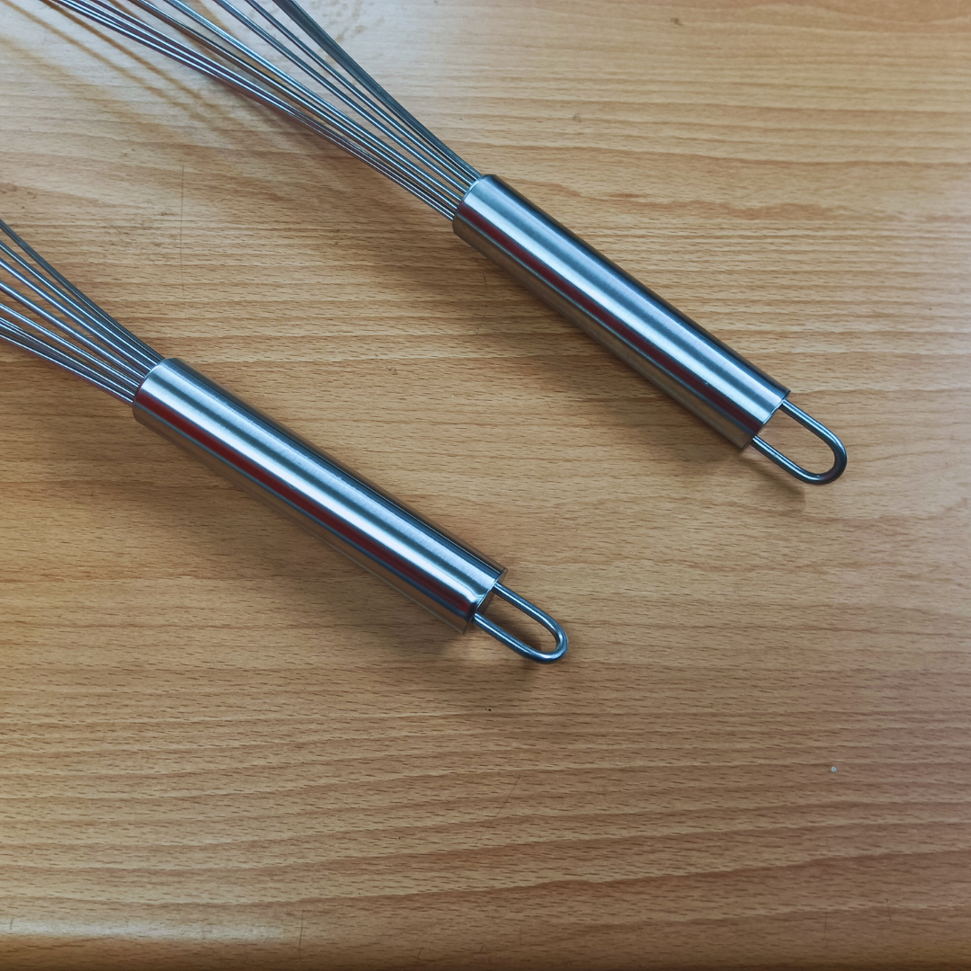 Wire Whisk 2pcs Stainless Steel Heavy Duty