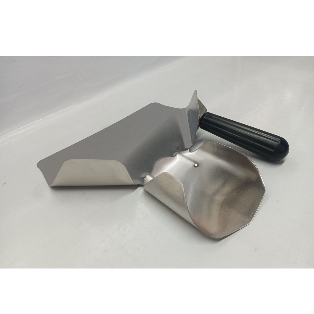 French Fry Scoop High-Grade Stainless Steel Black Handle