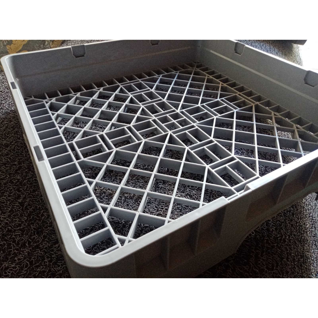 Dishwashing Machine Plate Rack No Pins Infineat Gray Box Design