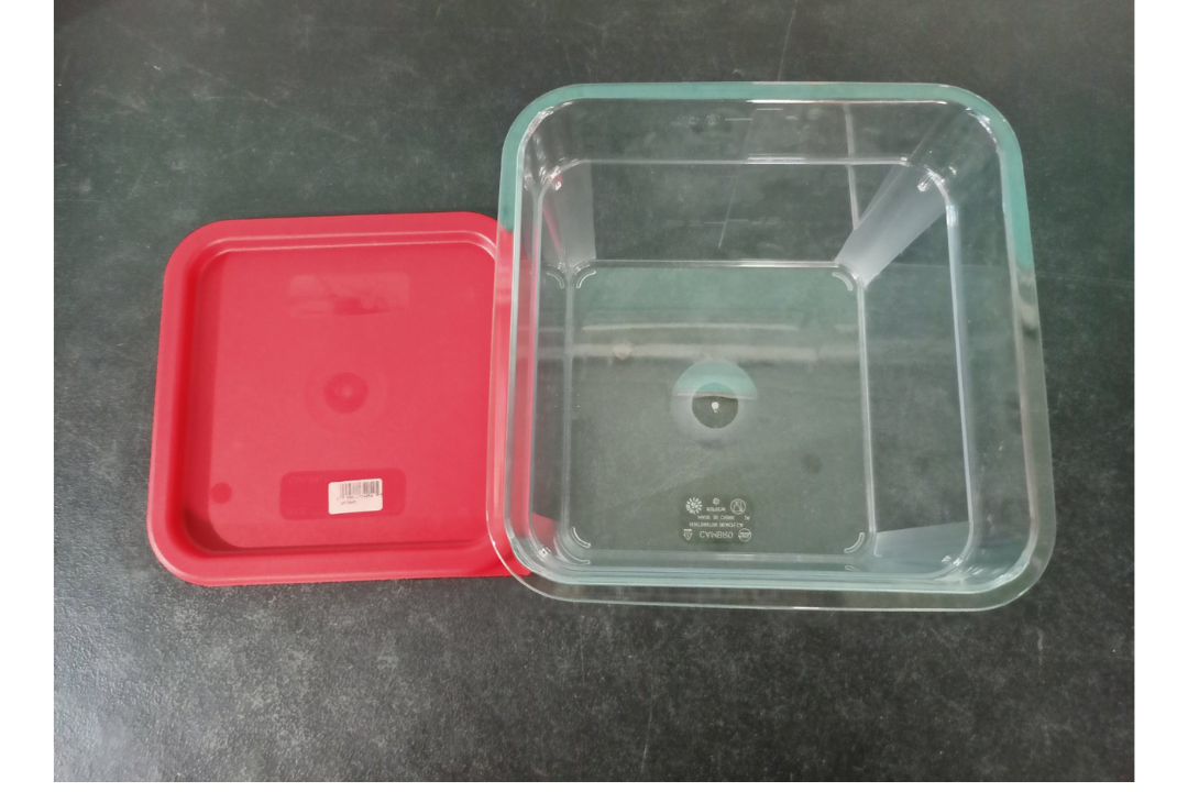 Cambro Camsquare 6Q 6SFSCW135 Food Storage with Cover