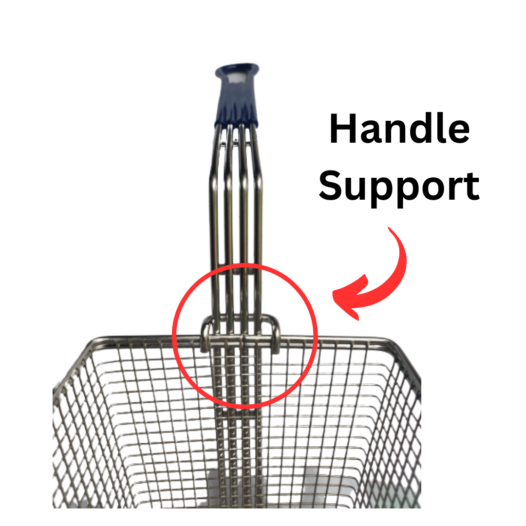Fry Basket 2pcs 33.5x16.5x15cm Split-Vat Type