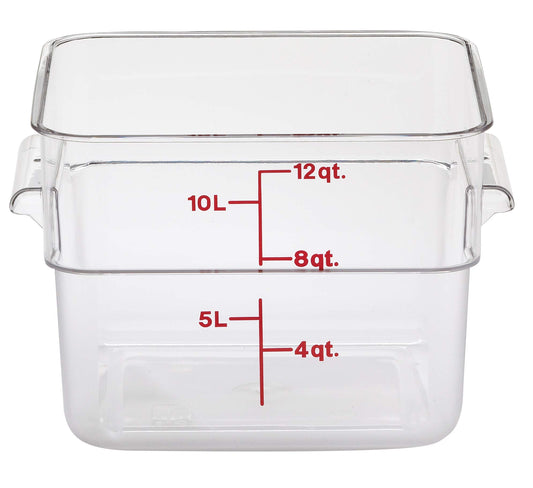 Cambro Camsquare 12Q 12SFSCW Food Storage with cover