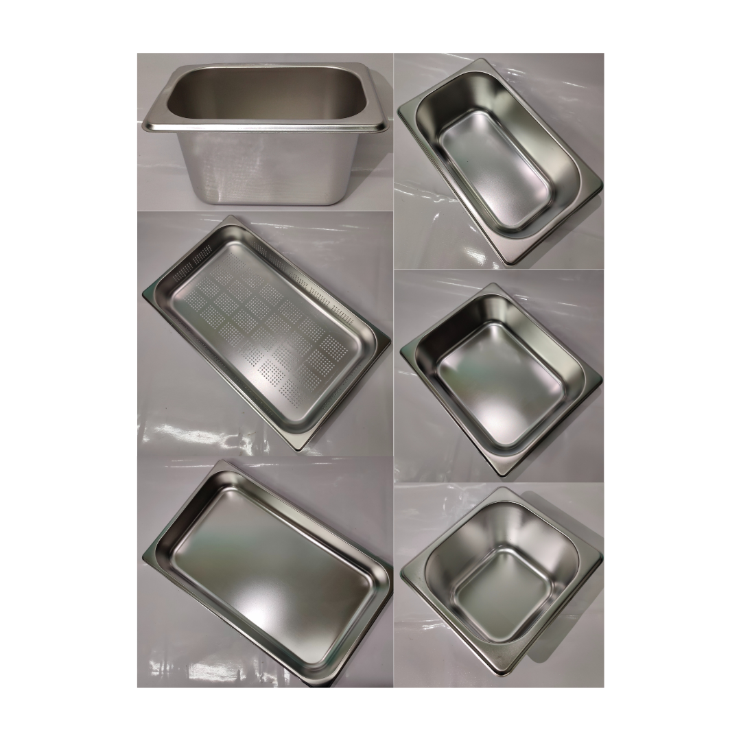 GN Food Pan 1/4 x 1mm Thick High Quality Stainless Steel