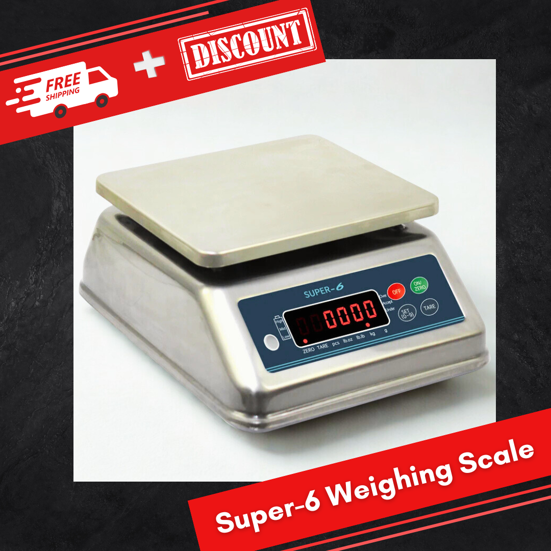 Super-6 Stainless Weighing Scale