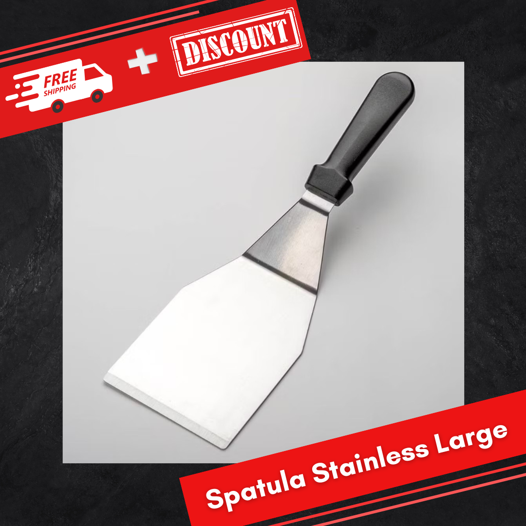 2pcs Spatula for Patty Stainless Steel 4.5 inches width