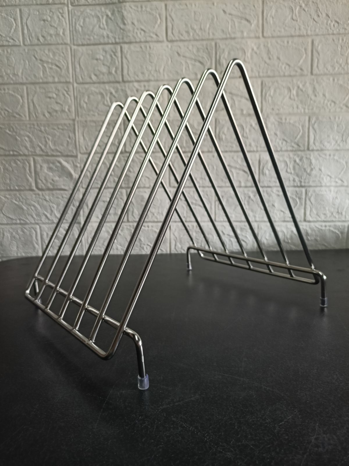 Chopping Board Rack Six Slot Organizer High Grade Stainless Steel