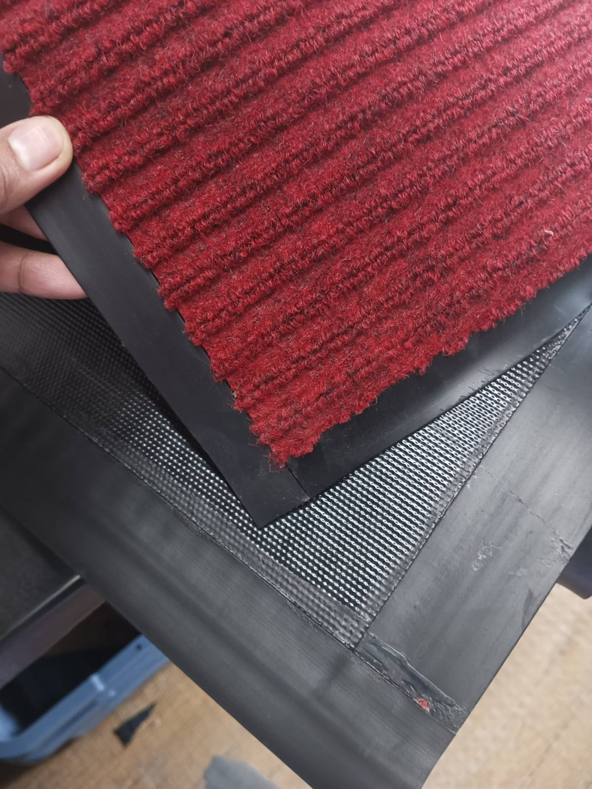 Rainmat Hotel Entrance Mat w/ Anti Slip, 6x3ft