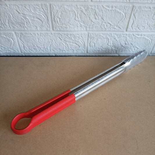 Kitchen Food Tongs 14" Silicon Handle 2pcs