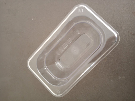 Food Pan Clear 1/9x4"