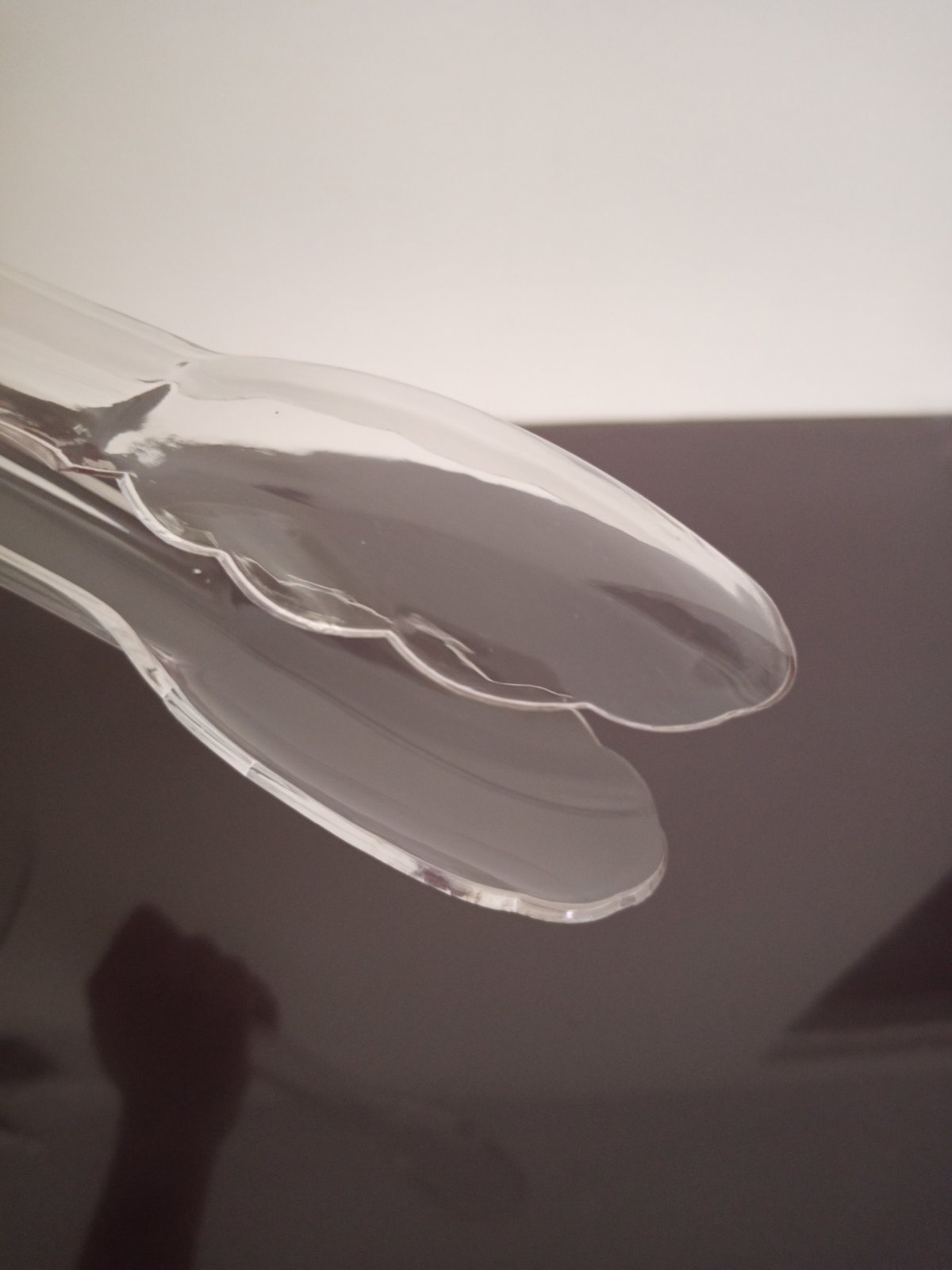 Plastic Tong 9inch & 12inch Durable Food Tong Clear