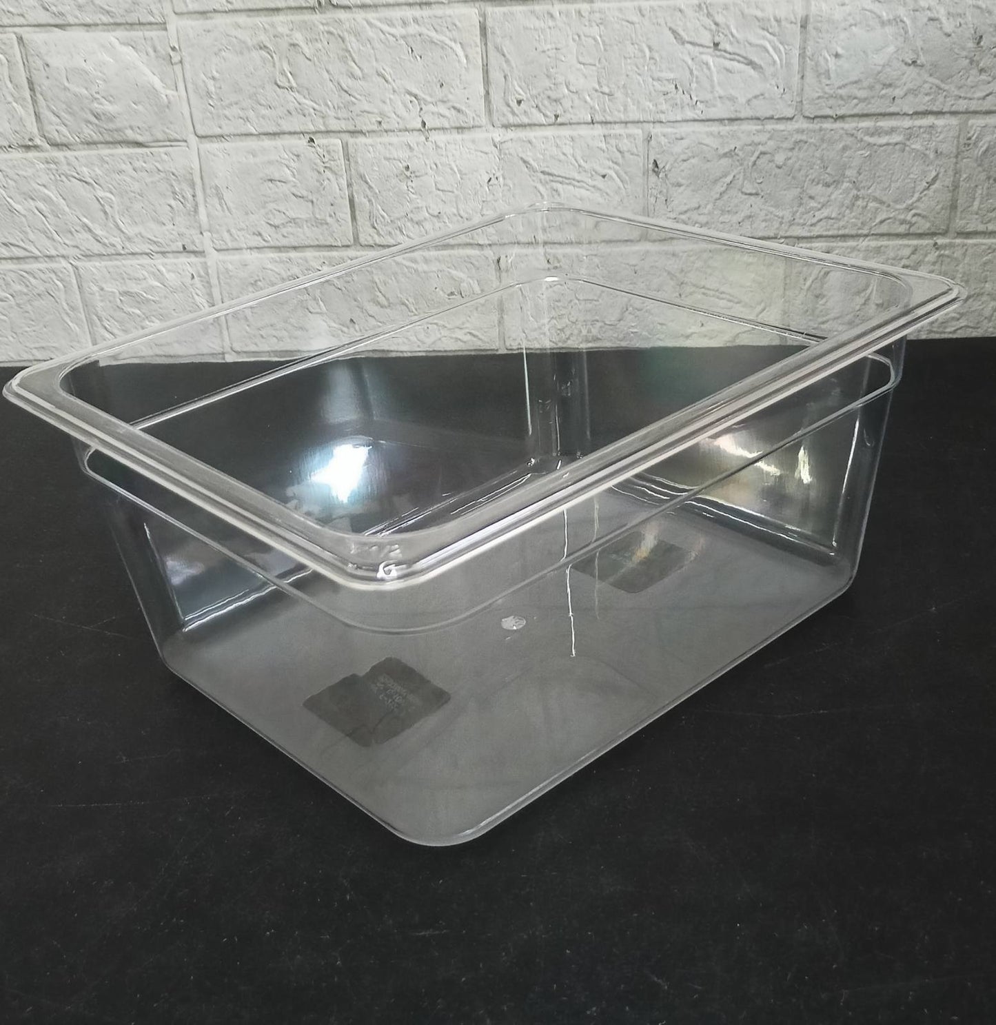 Food Pan 1/2 Clear for Holding Chilled Items