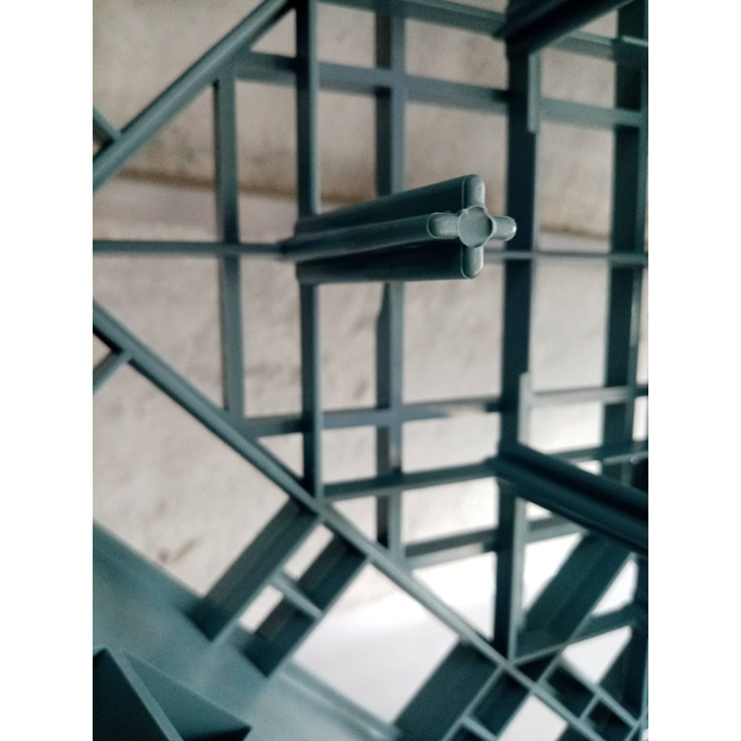 Dishwashing Machine Plate Rack 25 Pins Infineat Gray