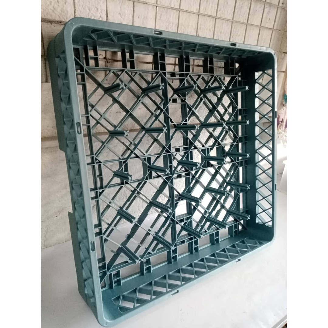 Dishwashing Machine Plate Rack 25 Pins Infineat Gray