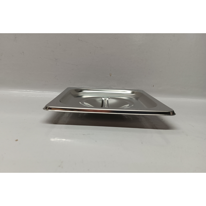 GN Food Pan Cover Closed High Grade Stainless Steel 1mm Thick, 3pcs
