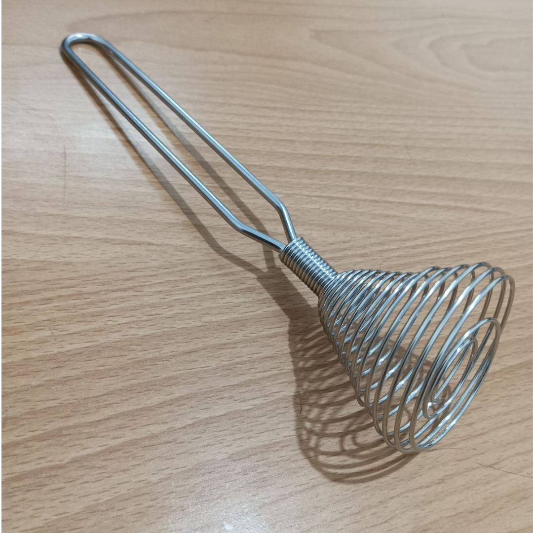 Spring Coil Wire Whisk Stainless Steel Round