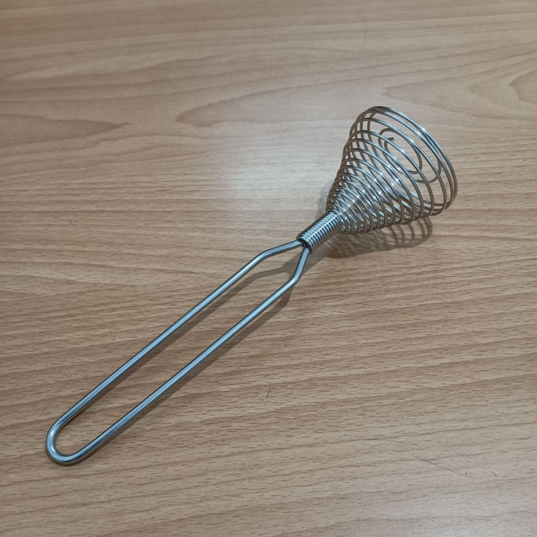 Spring Coil Wire Whisk Stainless Steel Round
