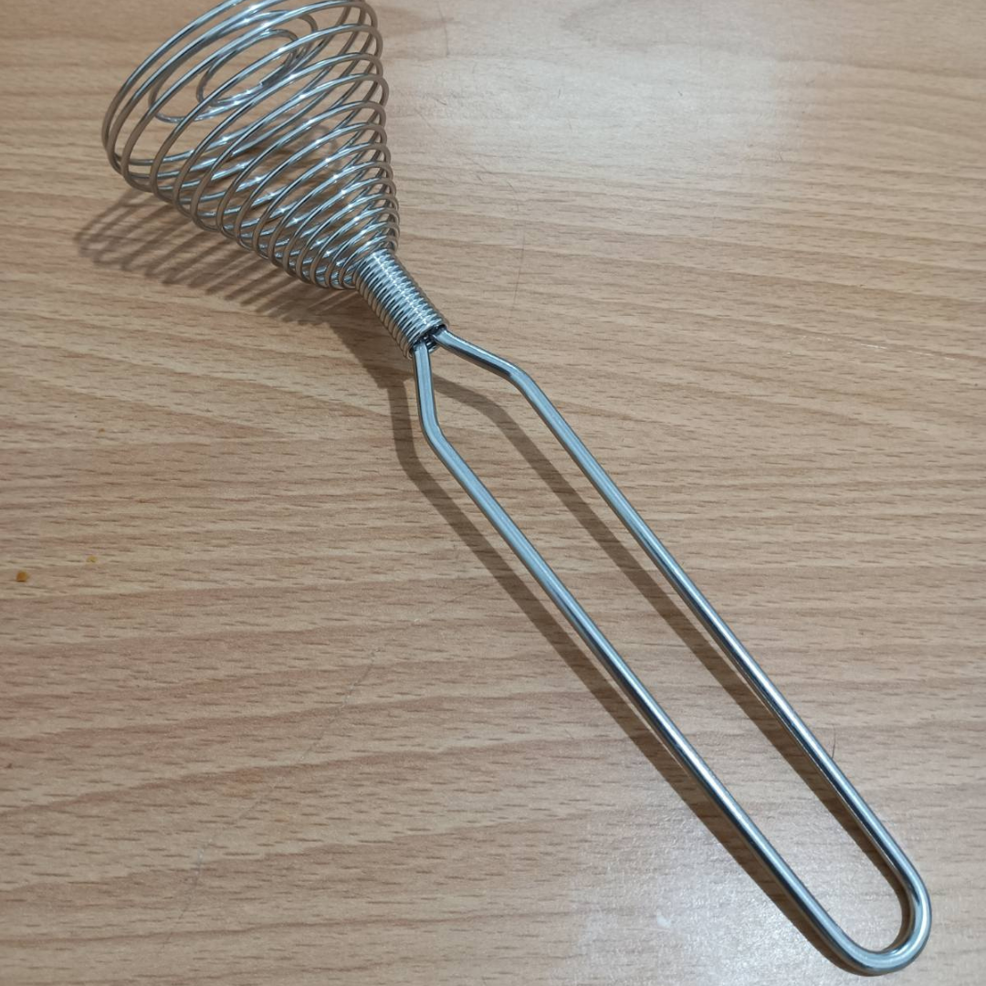 Spring Coil Wire Whisk Stainless Steel Round