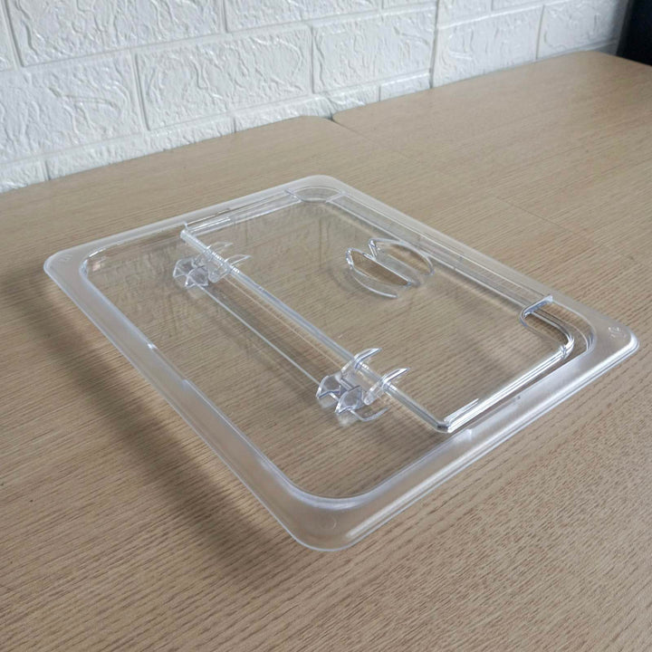 Food Pan Cover 1/2 Clear Flip Lid