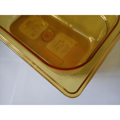 Rubbermaid 1/4 x 4inch Depth Amber RCP211P