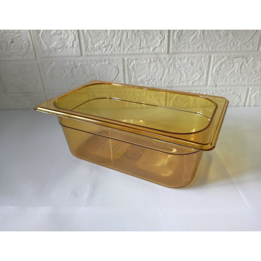 Rubbermaid 1/4 x 4inch Depth Amber RCP211P