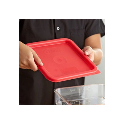 Camsquare Lid Winter Rose Authentic Cambro For 6 & 8Q SFC6451