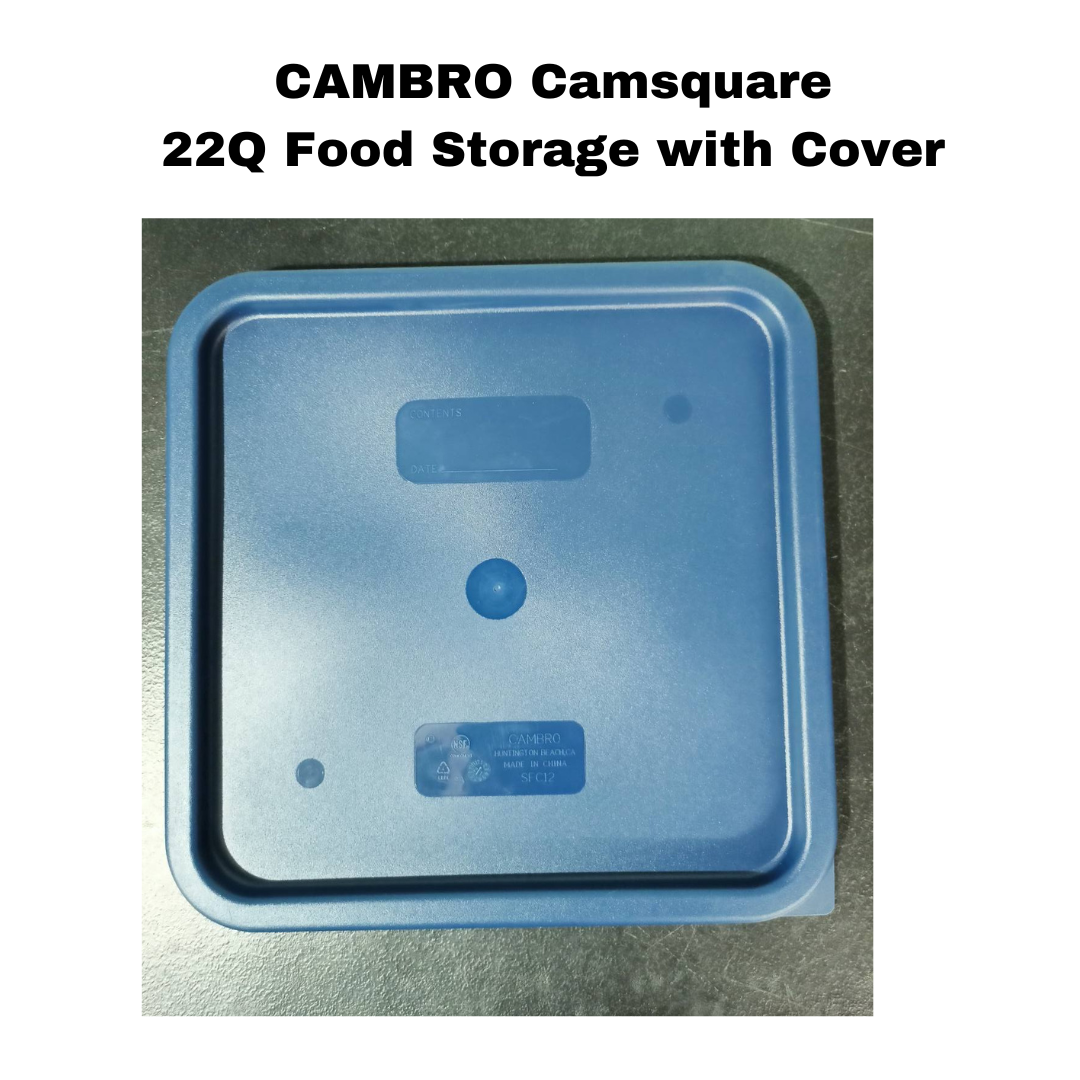 Camsquare Authentic Cambro Brand 22Qt With COVER