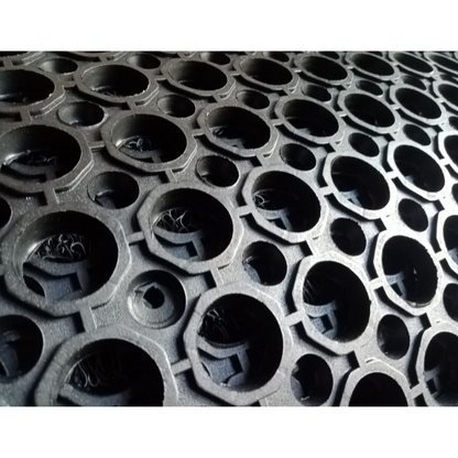 Rubbermat 5ft x 3ft Anti-fatigue Anti-Stress Mat Black thick Commercial Grade
