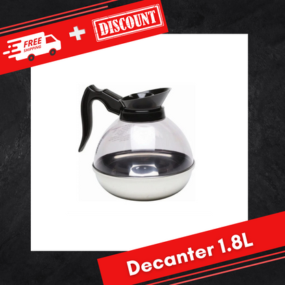 Decanter 1.8L for Coffee Brewers SS Bottom