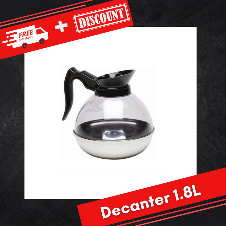 1.8L Stainless Decanter
