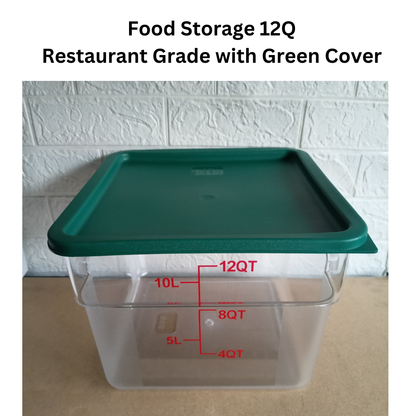 Food Storage 12q Container