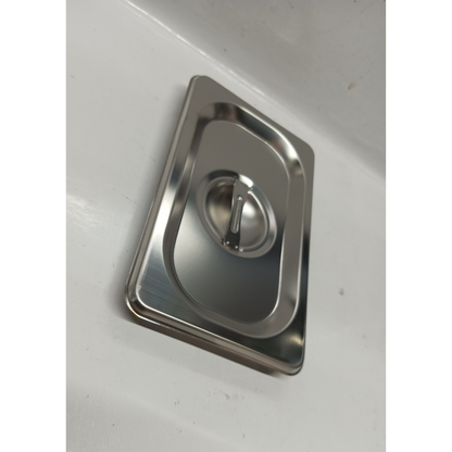 GN Food Pan Cover Closed High Grade Stainless Steel 1mm Thick, 3pcs