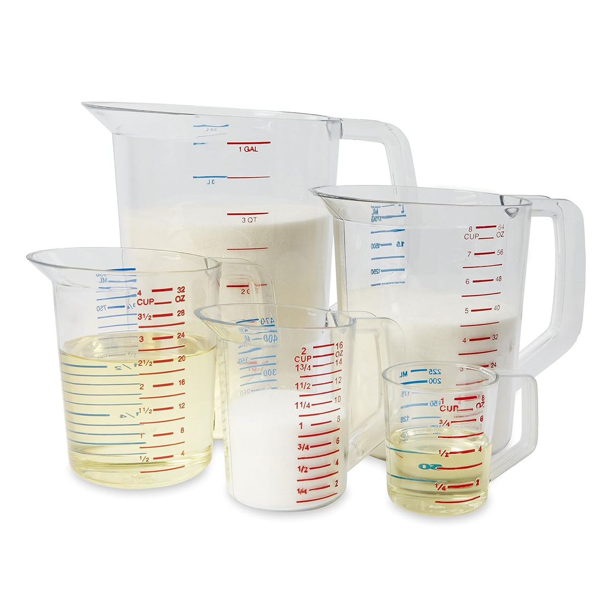 Dry Graduated Pitcher Graduated Pitcher 2L, Rubbermaid Break-Resistant | Baraco Kitchen ...