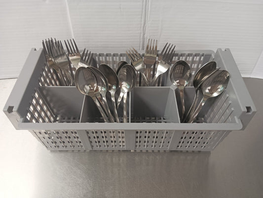 Dishwashing Spoon and Fork 8 Slot Cutlery Basket