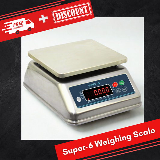 Super-6 Stainless Weighing Scale