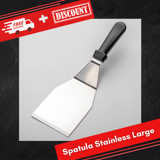 2pcs Spatula for Patty Stainless Steel 4.5 inches width