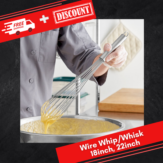 Wire Whisk 2pcs Stainless Steel Heavy Duty