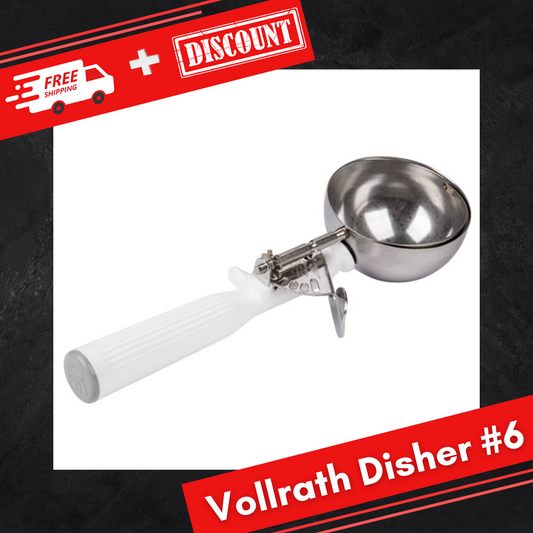 Rice Disher #6, Authentic Vollrath Chaofan Fried Rice Scooper