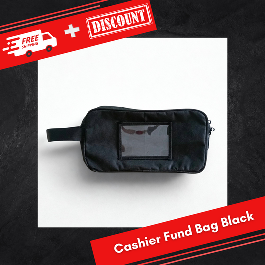 Fund Bag Cash Pouch Black 5pcs