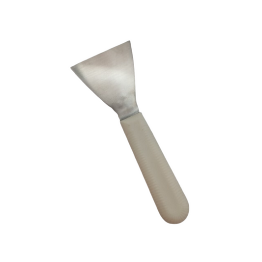Scraper Cream Handle Stainless Steel 1 mm Thick