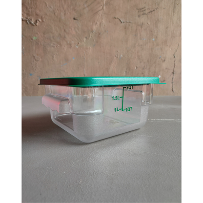 Food Storage Container 2Q Restaurant Grade, 2pcs