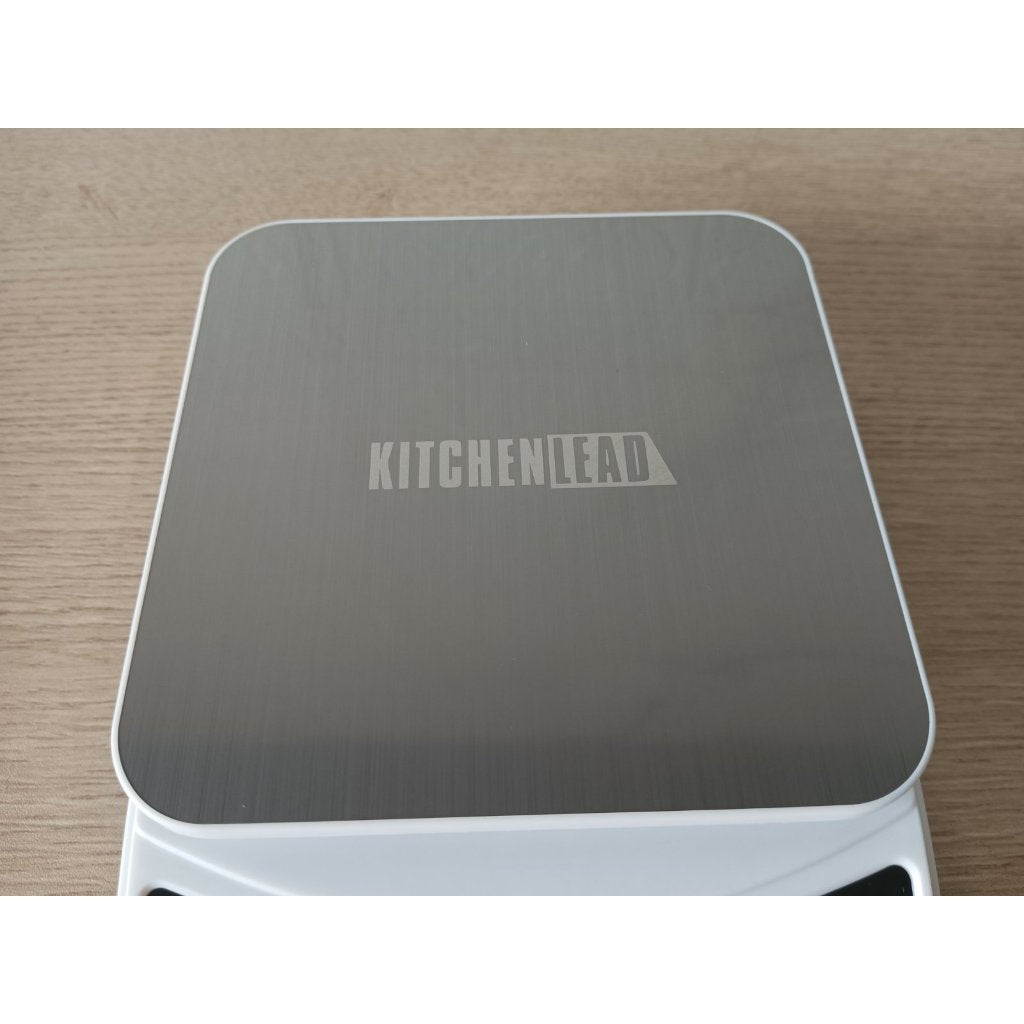 Kitchen Weighing Scale KitchenLead White 5kg Water Resistant