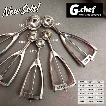 G.chef Ice Cream Scooper