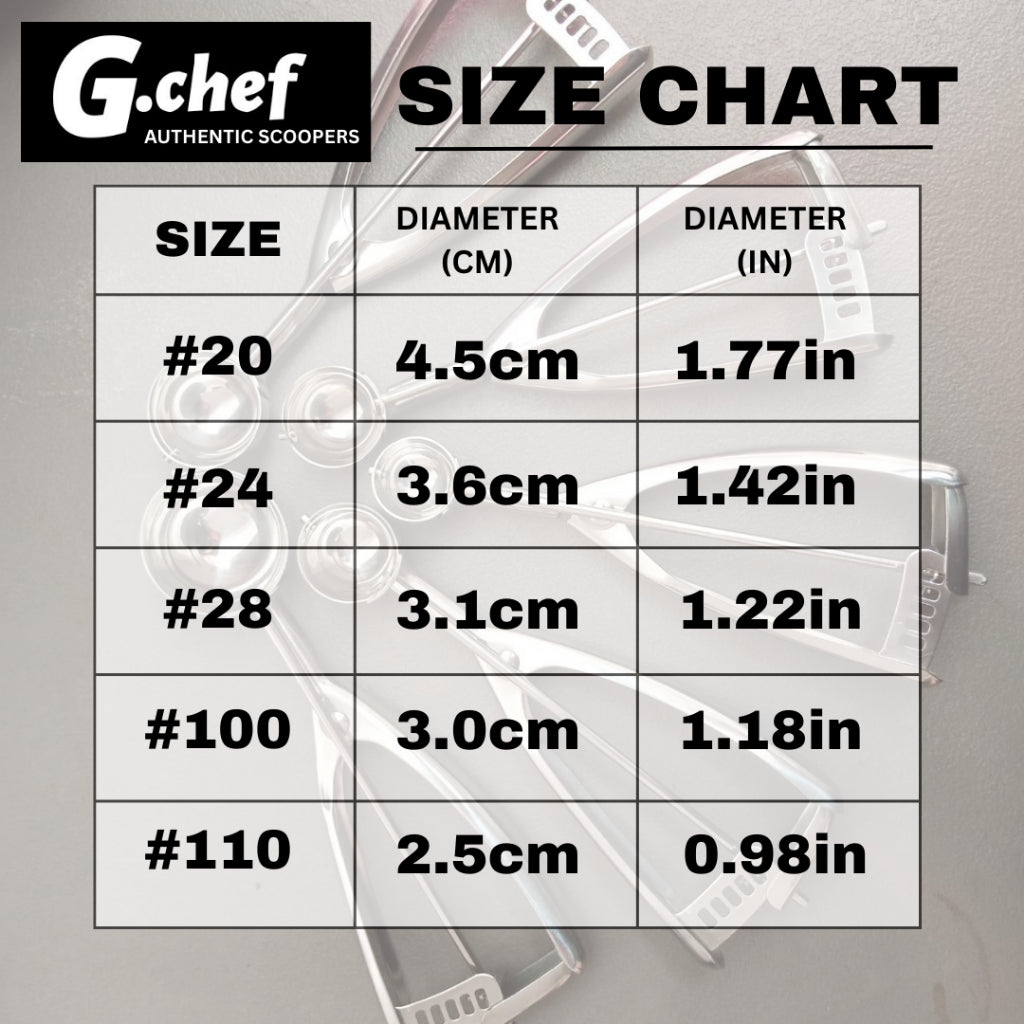 G.chef Ice Cream Scooper