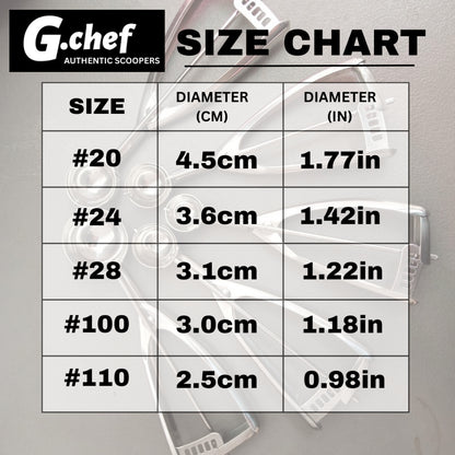 G.chef Ice Cream Scooper